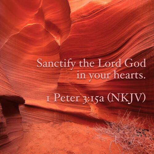 1 Peter 3:15a