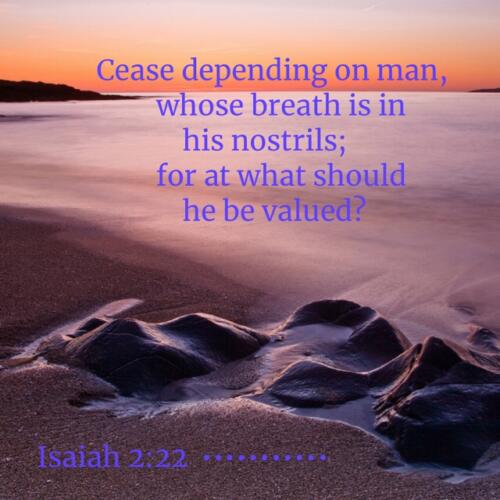 Isaiah 2:22