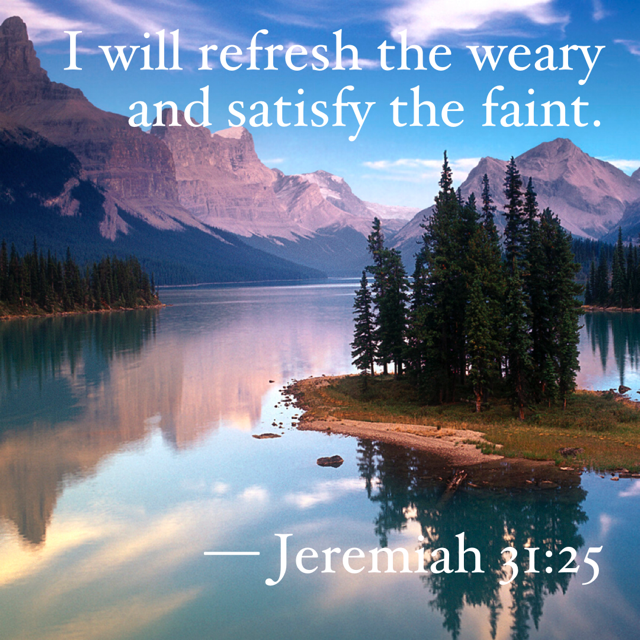 Jeremiah 31:25