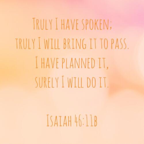 Isaiah 46:11b
