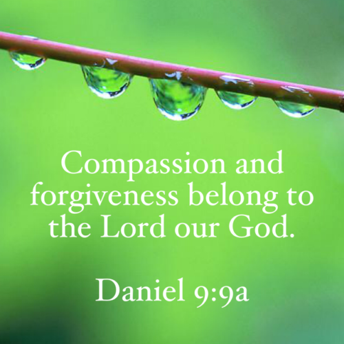 Daniel 9:9a
